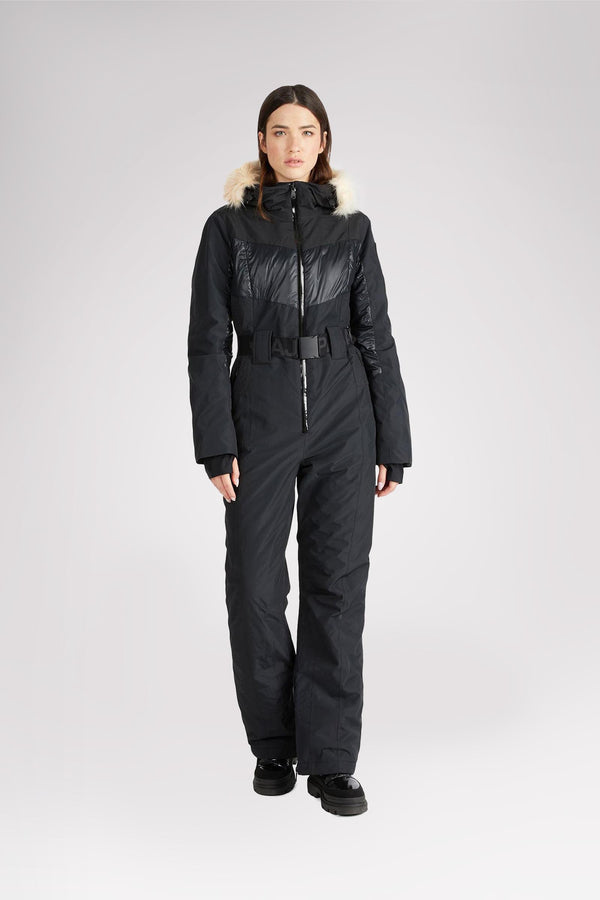 pajar canada Pearl Women's Ski Jumpsuit w/ Faux Fur Trim
