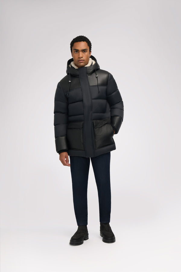 pajar canada Wolf Men's Faux Shearling Parka Puffer