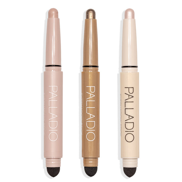 Palladio Bronze Pearl Radiance Eyeshadow Stick Trio None