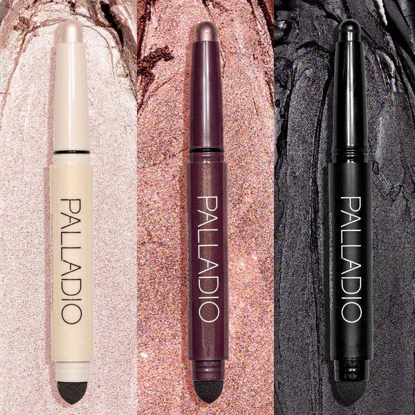 palladio Burgundy Smokey Eyeshadow Stick Trio none