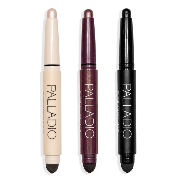 Palladio Burgundy Smokey Eyeshadow Stick Trio None