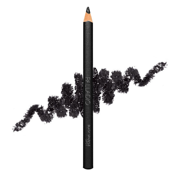 Palladio GLITTER EYELINER PENCIL Black Sparkle