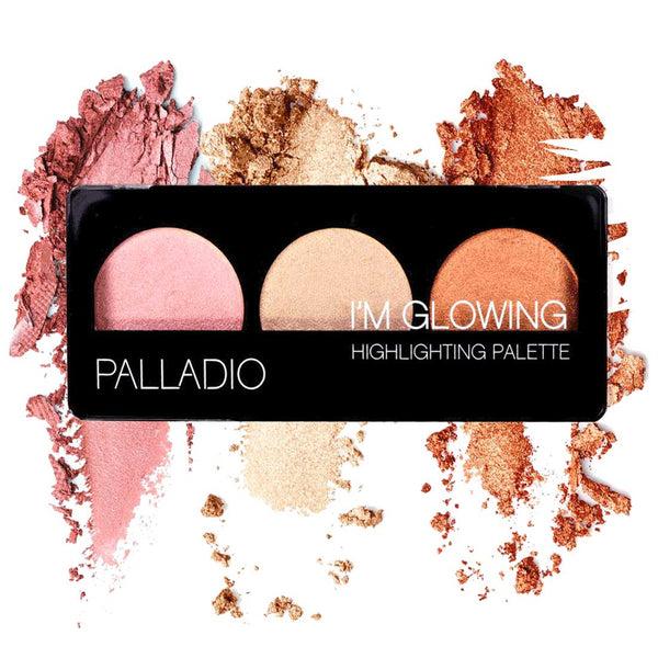Palladio I'M GLOWING HIGHLIGHTER PALETTE