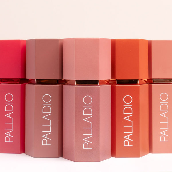 palladio LIQUID BLUSH MAKEUP 6PC. BUNDLE