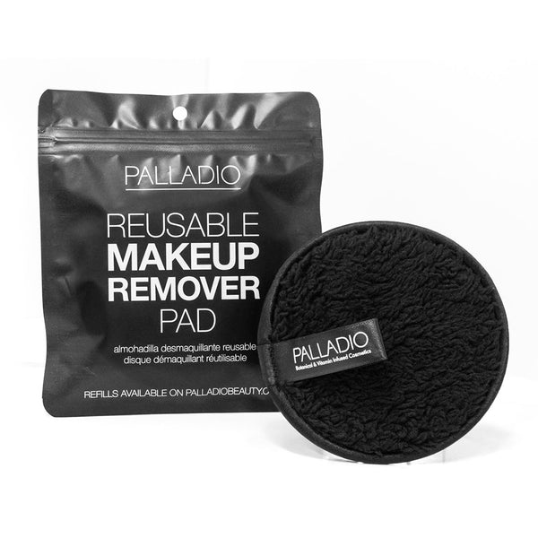 palladio REUSABLE MAKEUP REMOVER PAD Black