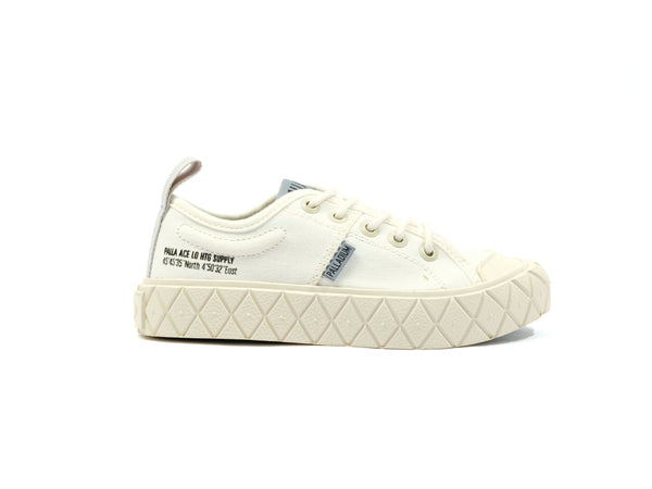 Palladium ACE KIDS LO SUPPLY STAR WHITE