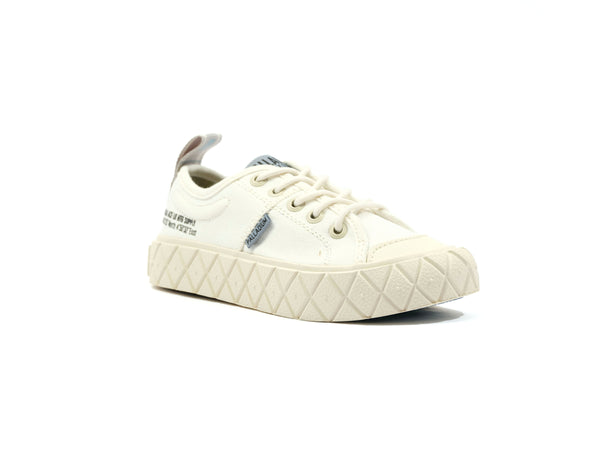 Palladium ACE KIDS LO SUPPLY STAR WHITE