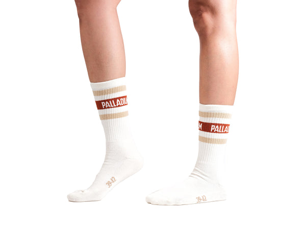 Palladium MID HEIGHT STR SOCKS VANILLA