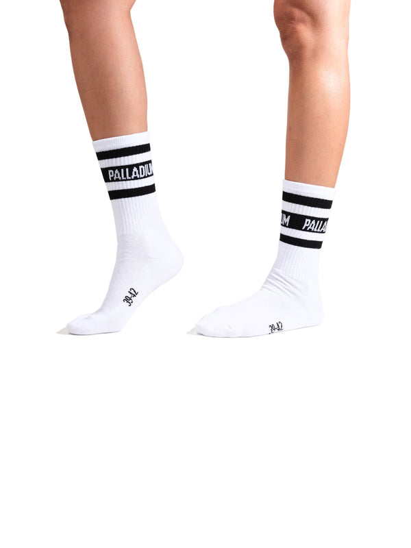Palladium MID HEIGHT STR SOCKS WHITE