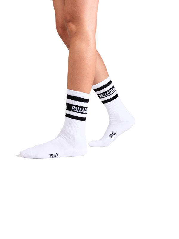Palladium MID HEIGHT STR SOCKS WHITE