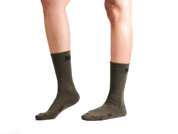 Palladium MID HT LOGO SOCK 01 DUSKY GREEN
