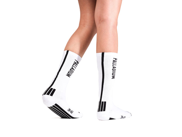 palladium MID HT STR SOCKS 02 WHITE