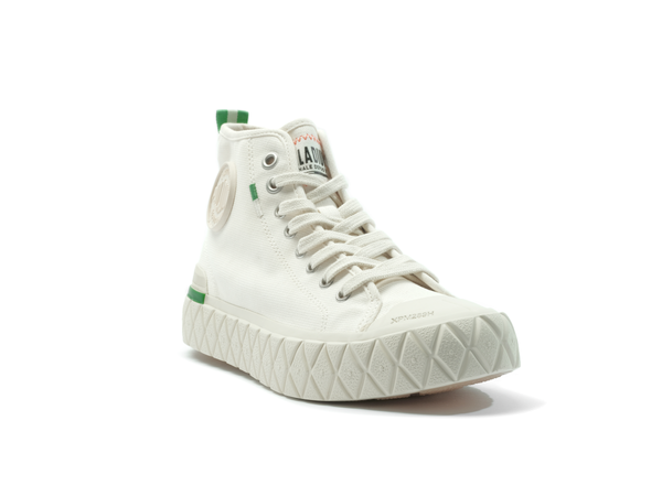 Palladium PALLA ACE CHUKKA ORGANIC CREAM WHITE