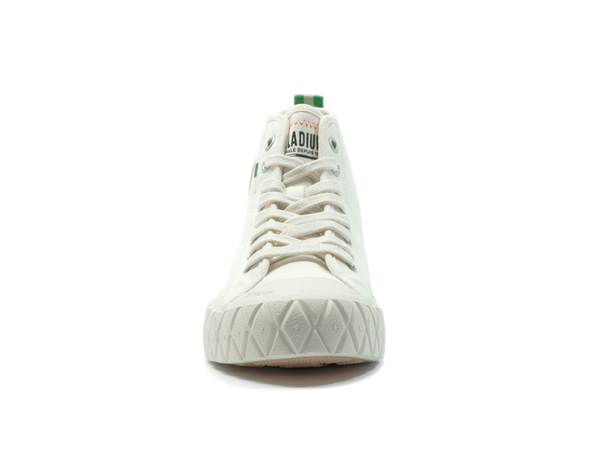 Palladium PALLA ACE CHUKKA ORGANIC CREAM WHITE