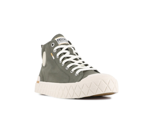 Palladium PALLA ACE CHUKKA ORGANIC OLIVE NIGHT