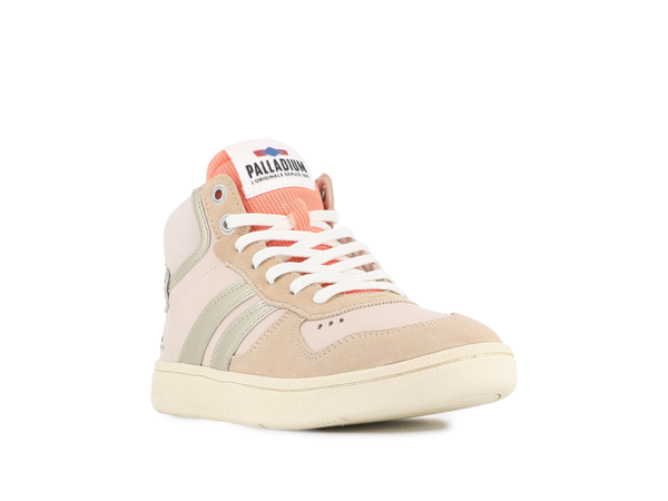 Palladium PALLACUP CHUKKA LTH ALMOND MILK/GOLD