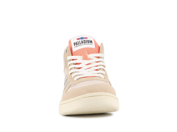 Palladium PALLACUP CHUKKA LTH ALMOND MILK/GOLD