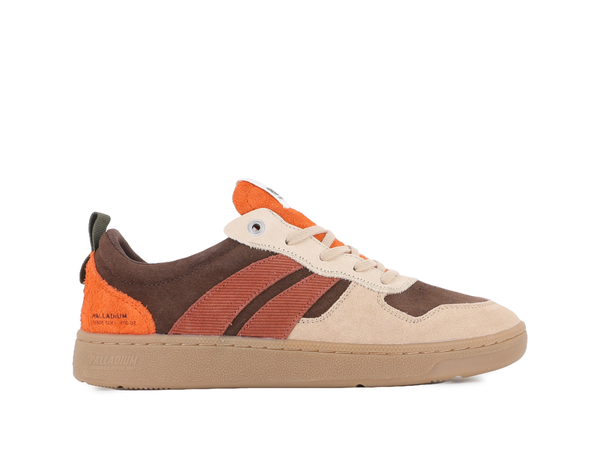 palladium PALLACUP FLAME SUEDE BARK BROWN/BRICK