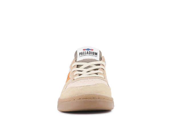 Palladium PALLACUP FLAME SUEDE WAVE GRAY/BROWN