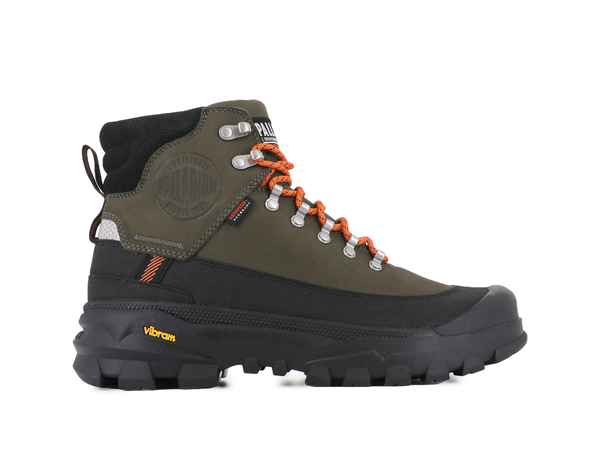 Palladium PALLARIDER THINS WP+ OLIVE NIGHT/BLACK