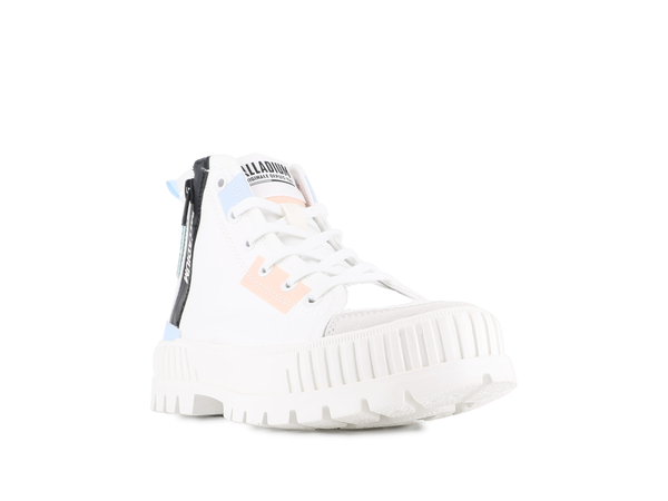 Palladium PALLASHOCK BACKZIP 2 STAR WHITE