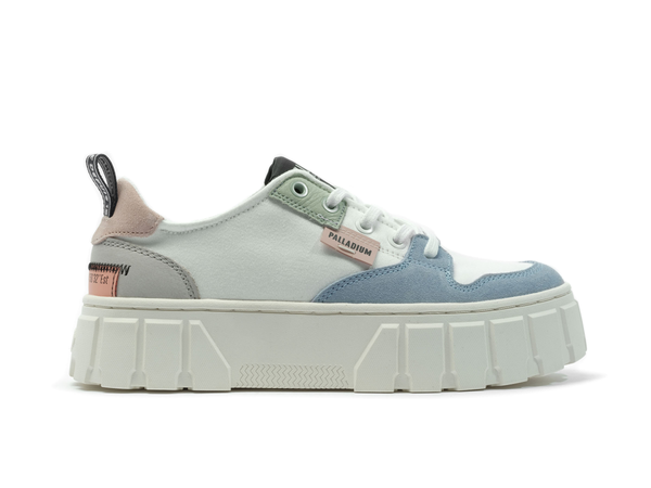 Palladium PALLATOWER LO STAR WHITE/BLUE FOG