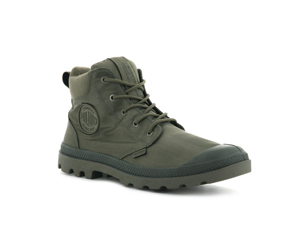 Palladium PAMPA CUFF RECYCLE WP+ DUSKY GREEN