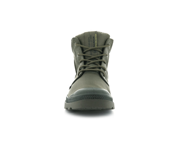 Palladium PAMPA CUFF RECYCLE WP+ DUSKY GREEN