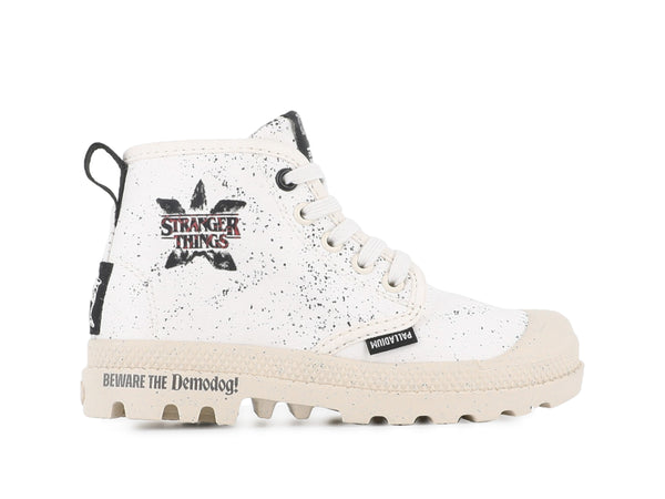 palladium PAMPA DEMODOG KID CREAM WHITE