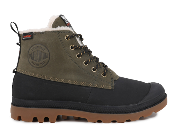 palladium PAMPA DUCK WL WP+ OLIVE NIGHT