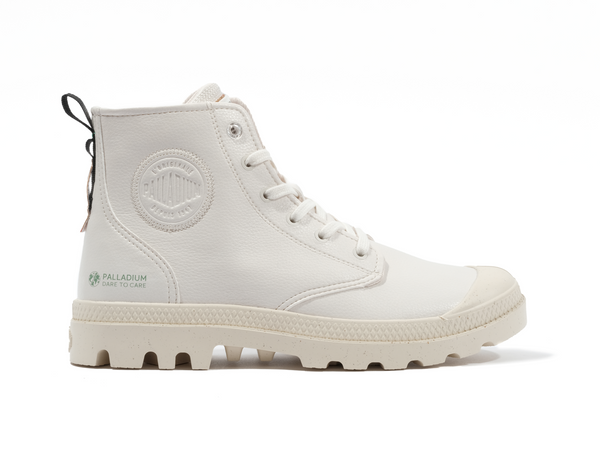 palladium PAMPA HI RE-VEGAN LTH STAR WHITE
