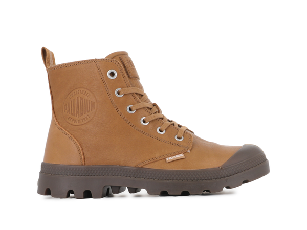 Palladium PAMPA HI ZIP LTH ESS DEAR BROWN