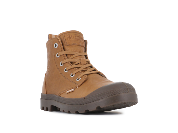 Palladium PAMPA HI ZIP LTH ESS DEAR BROWN
