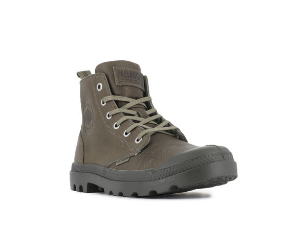 Palladium PAMPA HI ZIP LTH ESS DUSKY GREEN