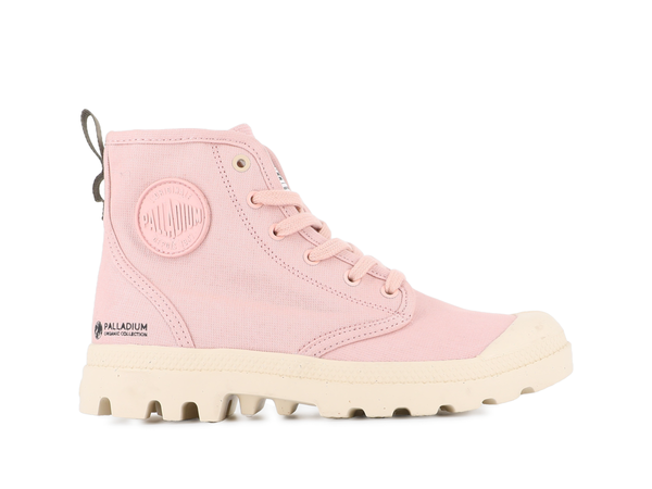 palladium PAMPA HI ZIP ORGANIC NATURE PINK