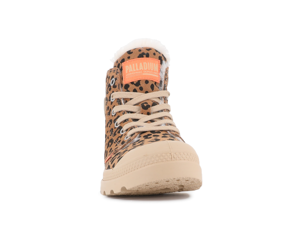 Palladium PAMPA HI ZIP WL LEO DEAR BROWN / BLACK