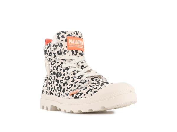 Palladium PAMPA HI ZIP WL LEO WAVE GRAY/BROWN