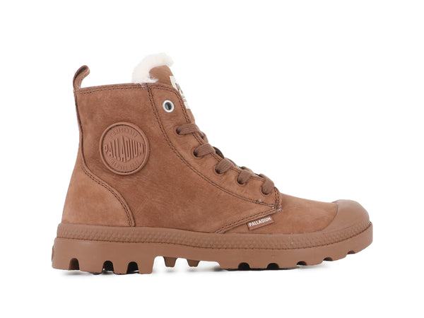 Palladium PAMPA HI ZIP WL RAW BROWN