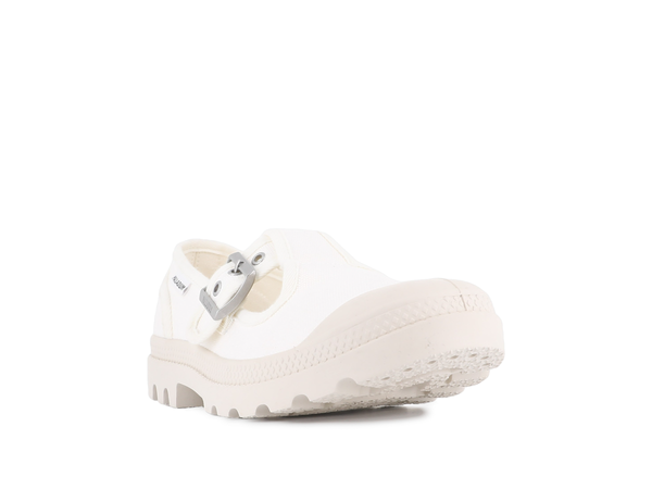 Palladium PAMPA MARY-JANE WASHED SOFT WHITE