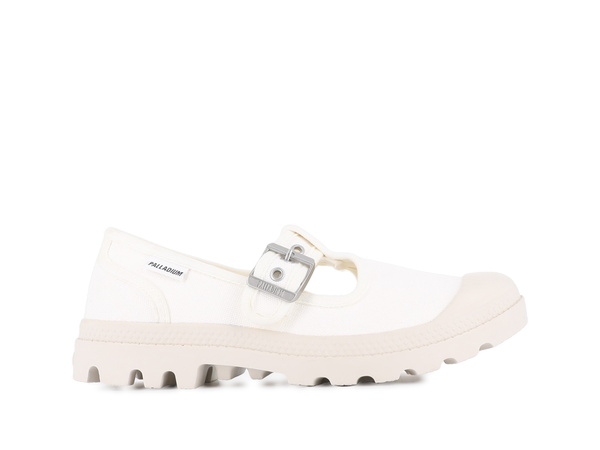 palladium PAMPA MARY-JANE WASHED SOFT WHITE