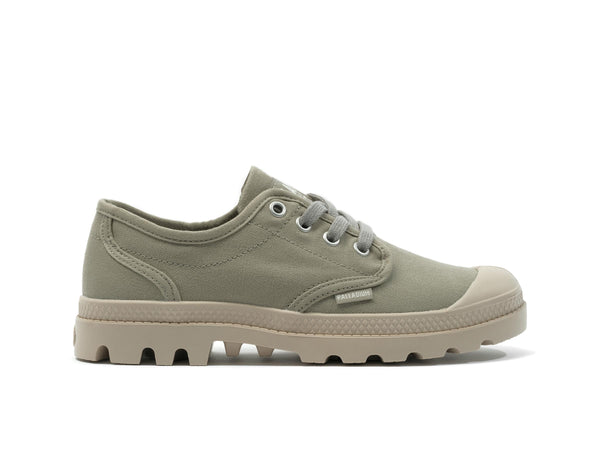 Palladium PAMPA OXFORD VETIVER/SAFARI