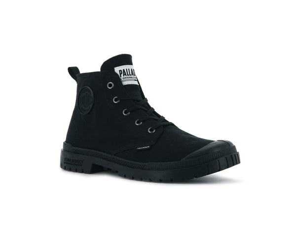 Palladium PAMPA SP20 HI CANVAS BLACK/BLACK