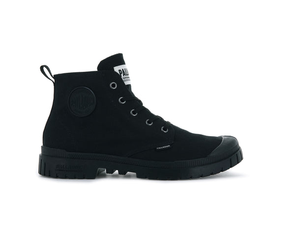 palladium PAMPA SP20 HI CANVAS BLACK/BLACK