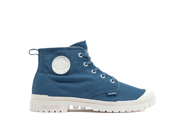 Palladium PAMPA SP20 HI CANVAS TIME BLUE
