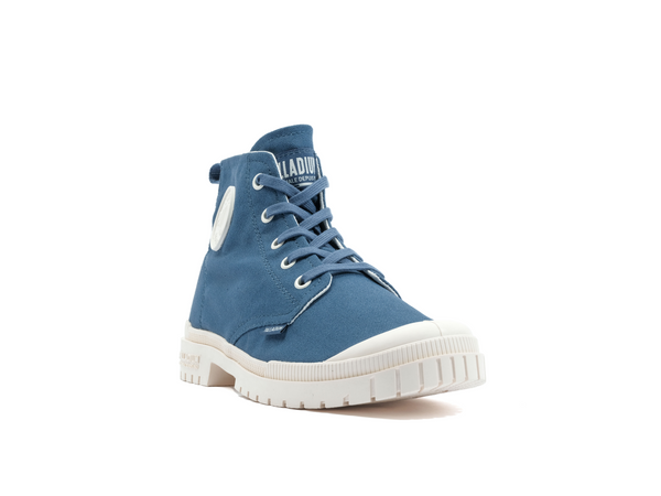 Palladium PAMPA SP20 HI CANVAS TIME BLUE