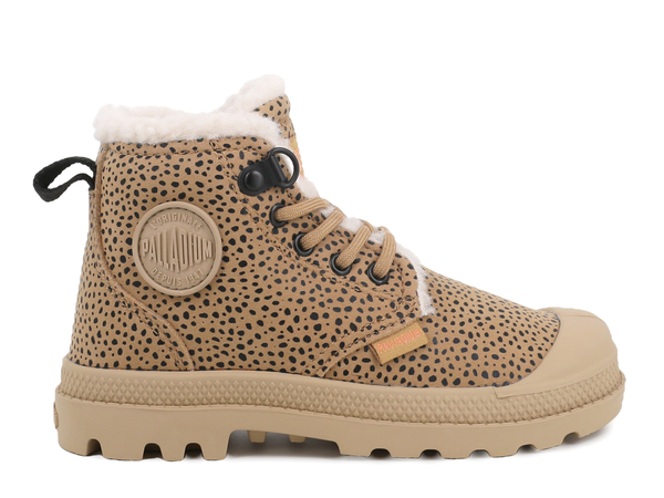 Palladium PAMPA ZIP WL DEAR BRWN AOP SAFARI