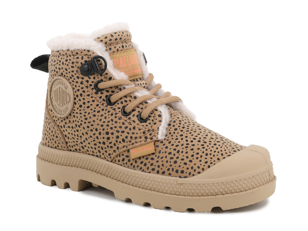 Palladium PAMPA ZIP WL DEAR BRWN AOP SAFARI