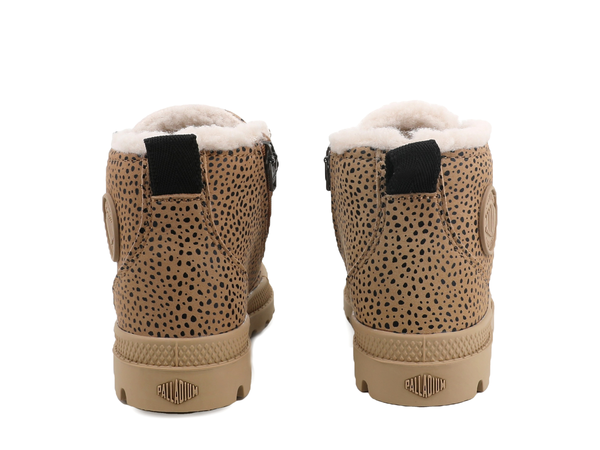 Palladium PAMPA ZIP WL DEAR BRWN AOP SAFARI