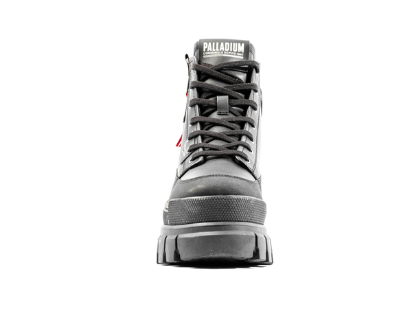 Palladium REVOLT BOOT ZIP LEATHER BLACK/BLACK