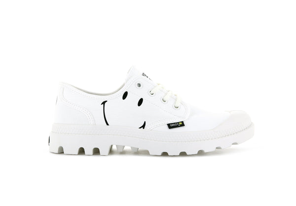 Palladium SMILEY ® PAMPA OXFORD BE KIND STAR WHITE